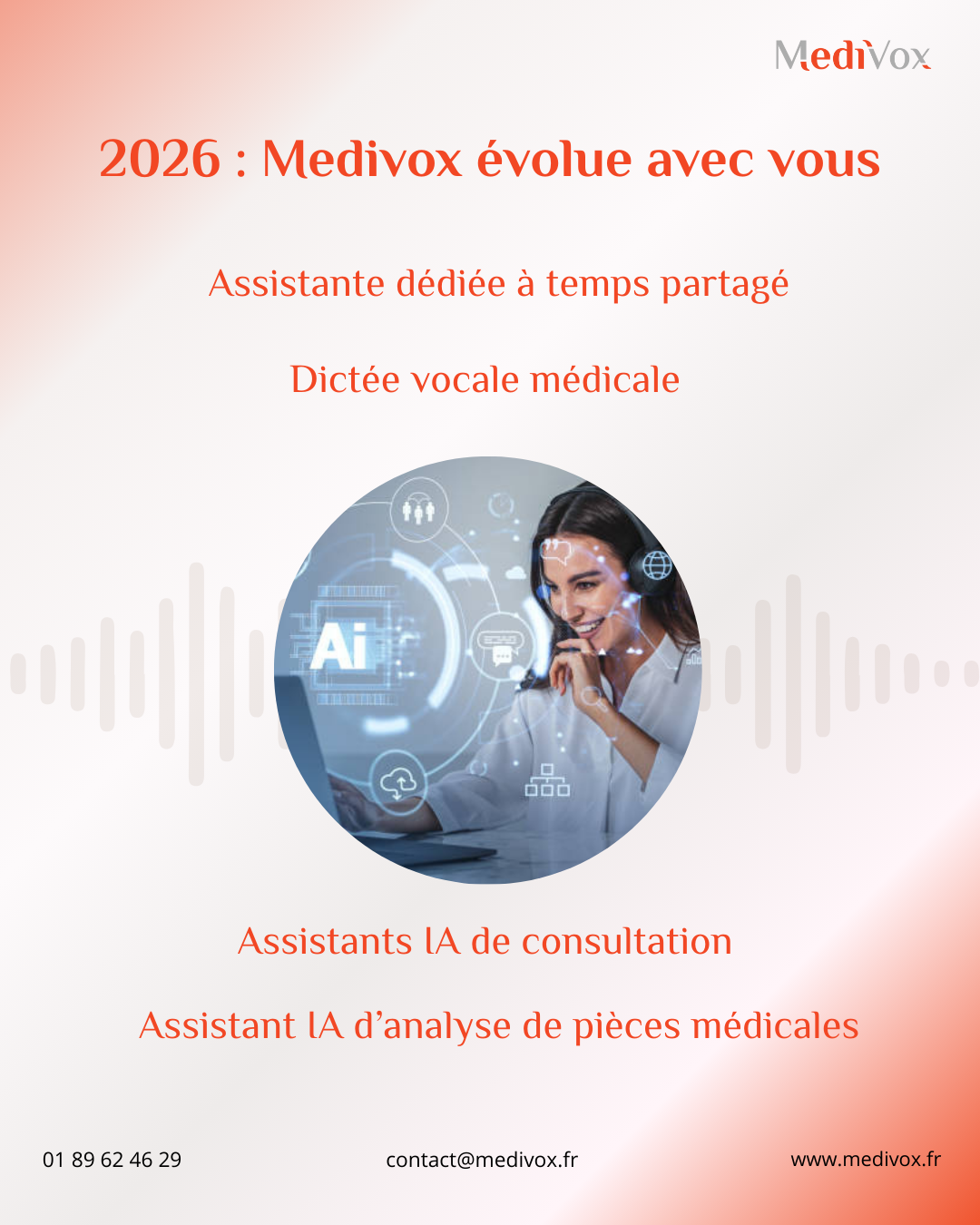 2026 : Medivox s’engage pour optimiser la production documentaire des Professionnels de santé
